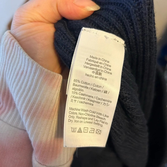 J CREW RIBBED COTTON CASHMERE SHORTS - Picture 4 of 4